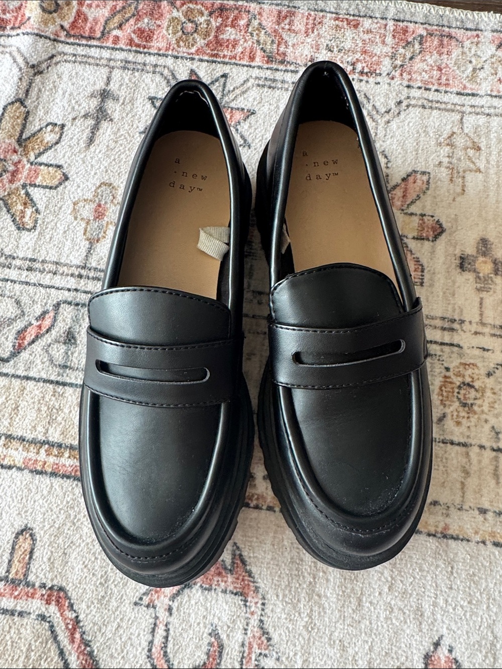 a new day Black Penny Loafers